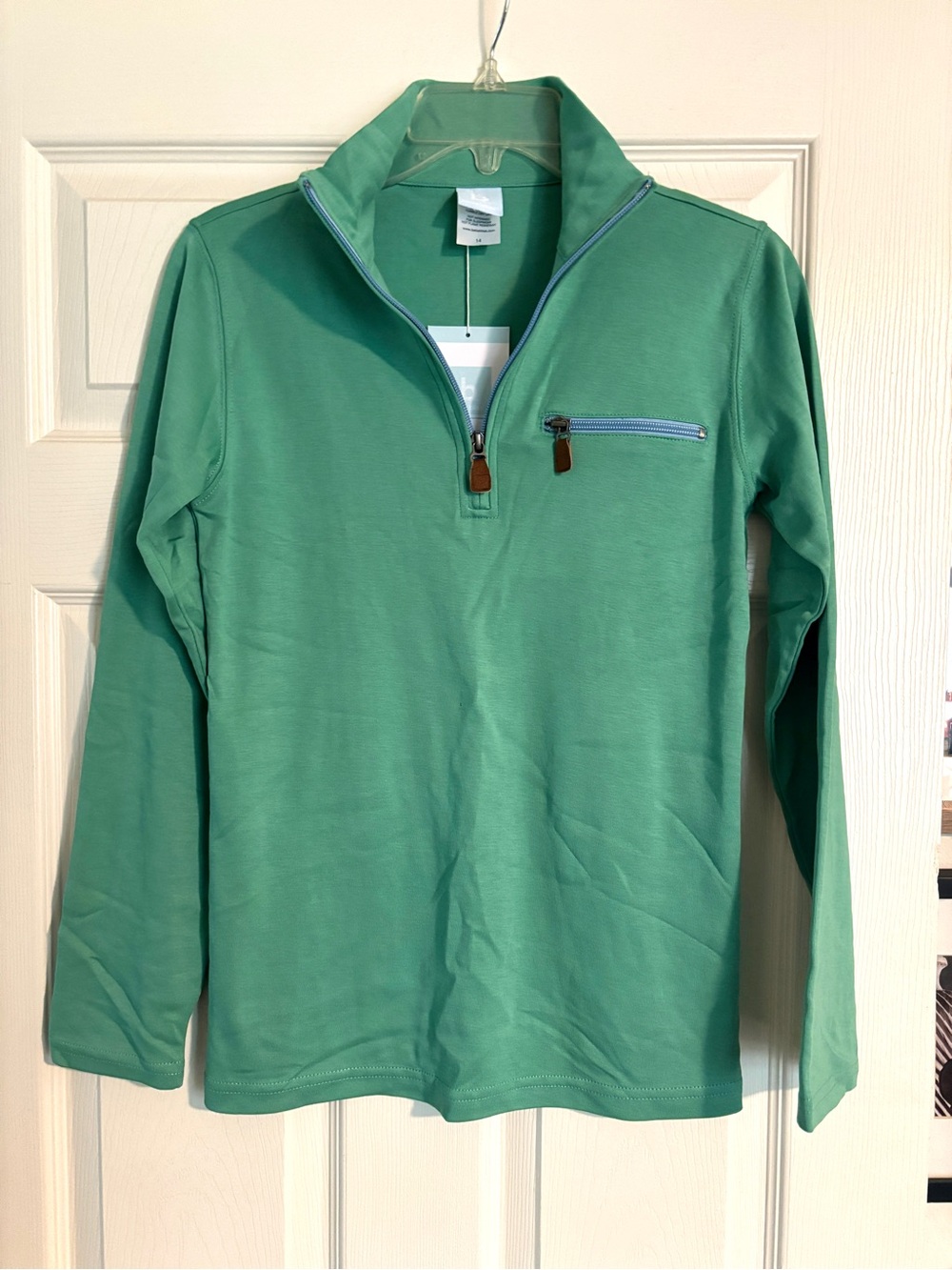 Bella Bliss Quarter-Zip Pullover Sweater NWT